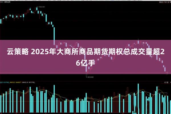 云策略 2025年大商所商品期货期权总成交量超26亿手