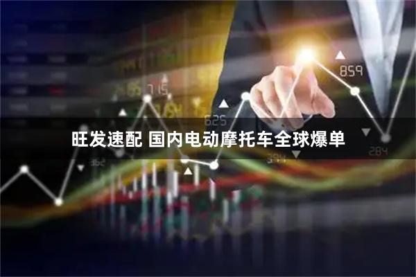 旺发速配 国内电动摩托车全球爆单