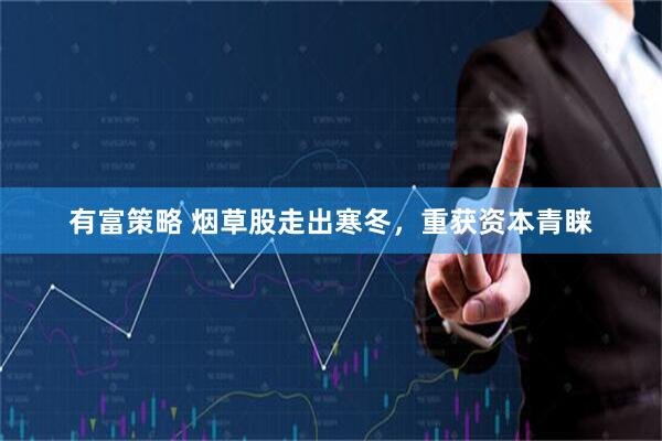 有富策略 烟草股走出寒冬，重获资本青睐